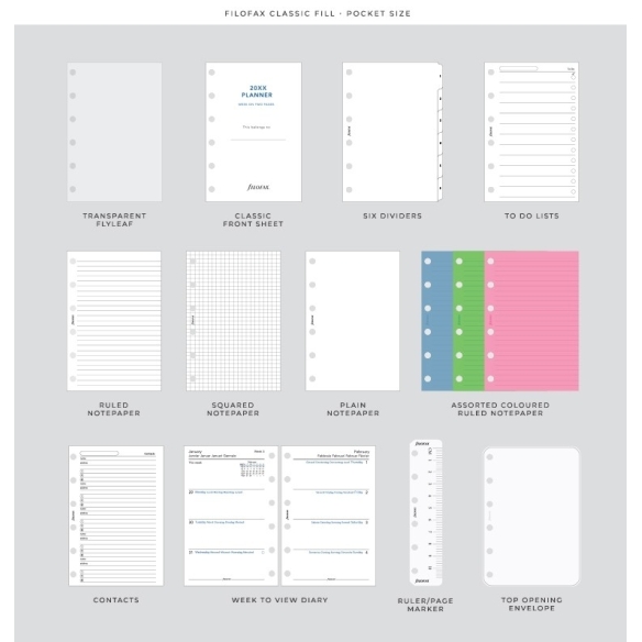 Saffiano Metallic diár vreckový ružovozlatý FILOFAX - 8