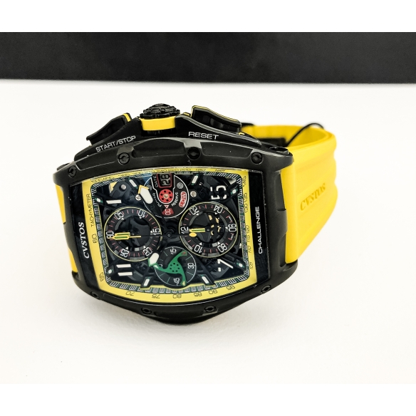 Challenge III Chronograph - S Yellow hodinky 80032 CVSTOS - 4