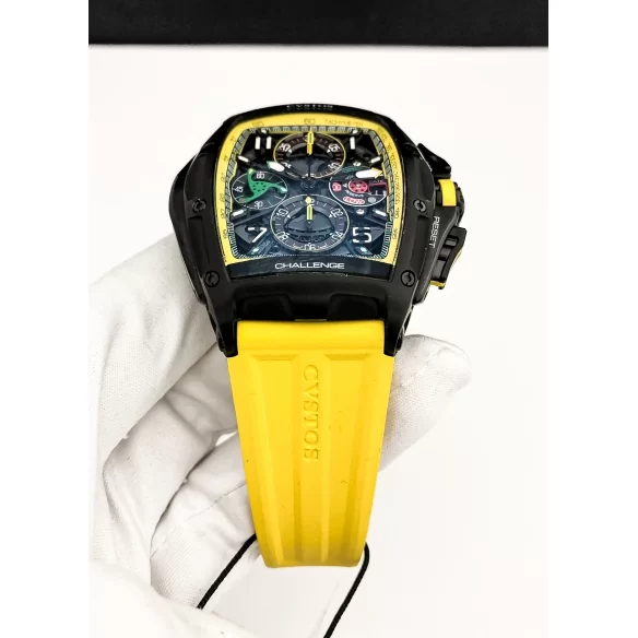 Challenge III Chronograph - S Yellow hodinky 80032 CVSTOS - 3