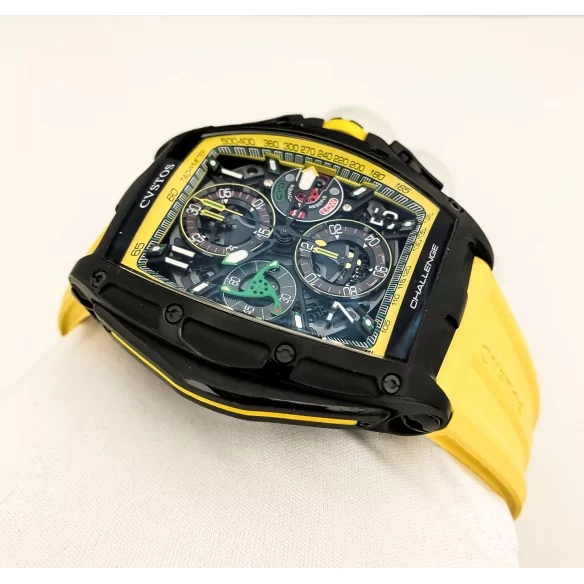 Challenge III Chronograph - S Yellow hodinky 80032 CVSTOS - 5