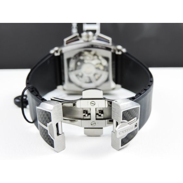 Challenge Chrono II Steel/Carbon watch 80019 CVSTOS - 9
