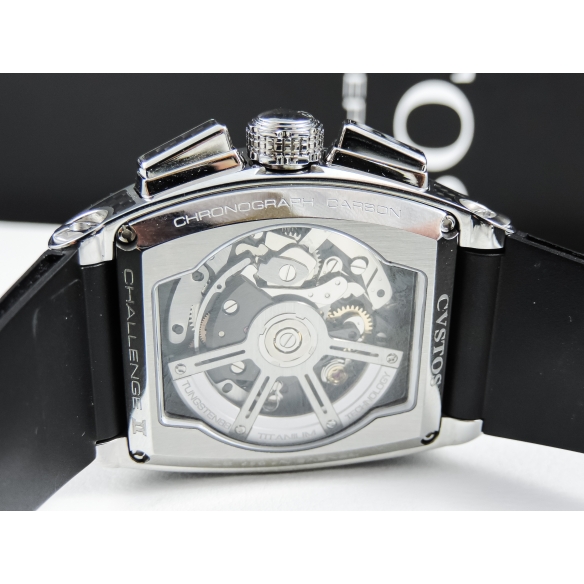 Challenge Chrono II Steel/Carbon watch 80019 CVSTOS - 8