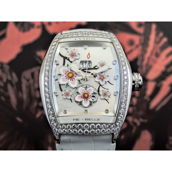 Re-Belle Sakura Lady Diamonds hodinky 80007 CVSTOS - 6