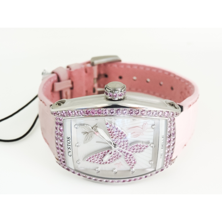 Re-Belle Papillon Lady Diamonds Uhr 80017 CVSTOS - 3