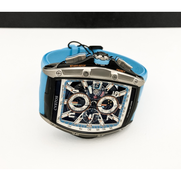 Challenge III Chronograph - S Baby Blue hodinky 80033 CVSTOS - 6