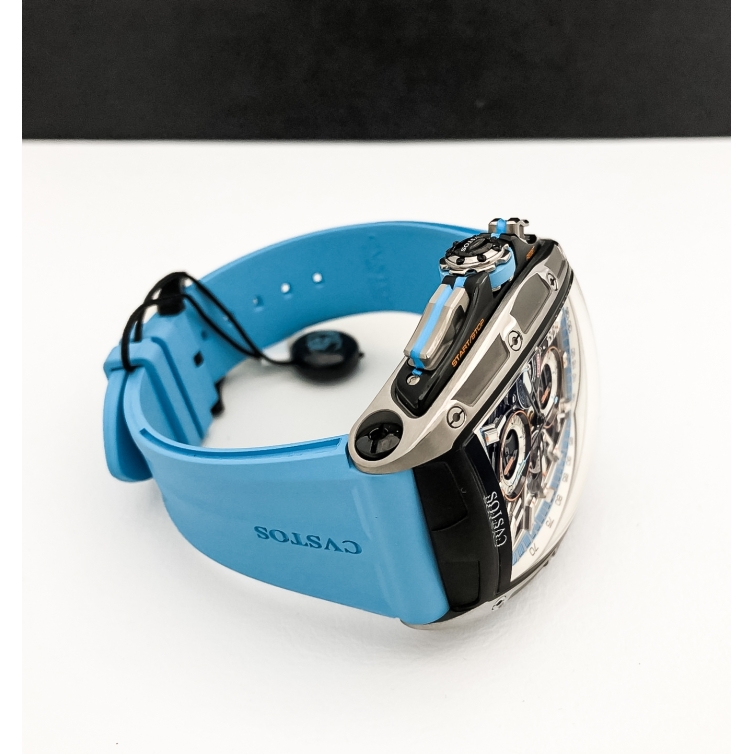Challenge III Chronograph - S Baby Blue hodinky 80033 CVSTOS - 8