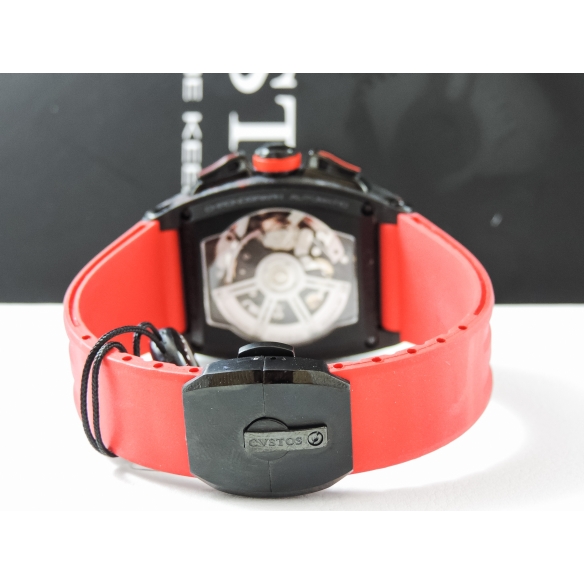 Challenge Chrono II Red Forged Carbon Honolulu hodinky 80013 CVSTOS - 9