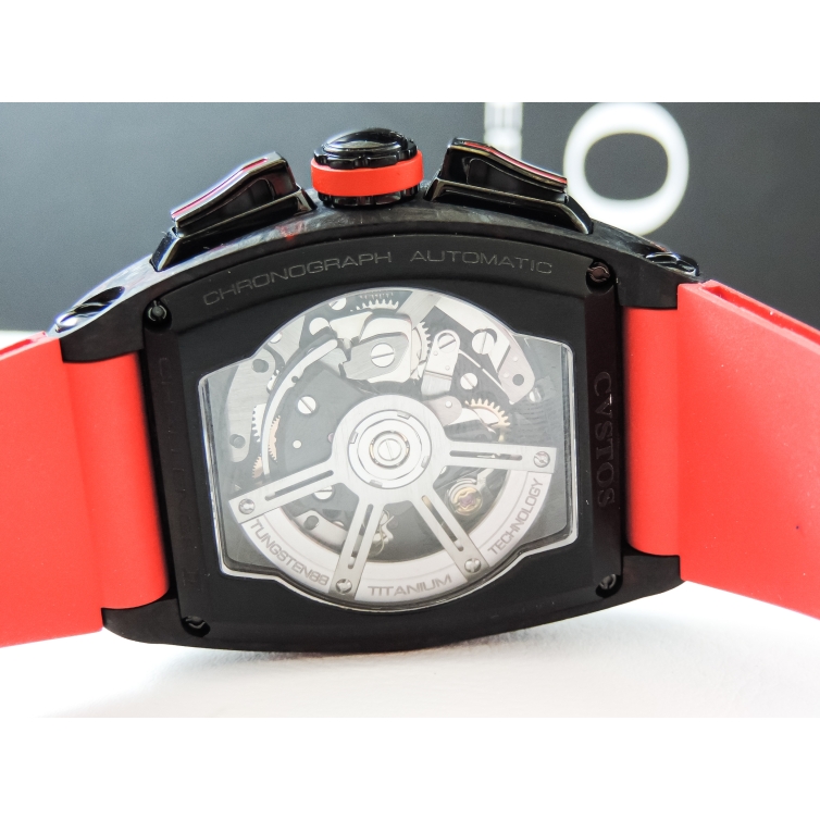 Challenge Chrono II Red Forged Carbon Honolulu hodinky 80013 CVSTOS - 6