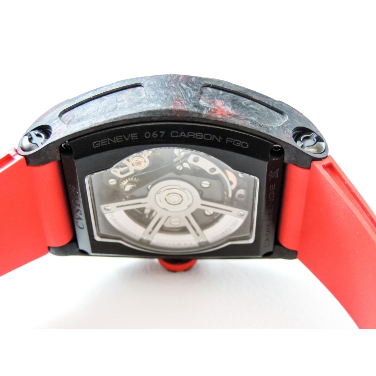 Challenge Chrono II Red Forged Carbon Honolulu hodinky 80013 CVSTOS - 7