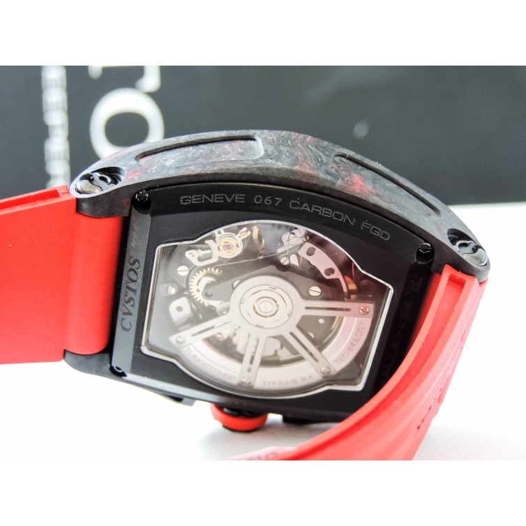 Challenge Chrono II Red Forged Carbon Honolulu hodinky 80013 CVSTOS - 8