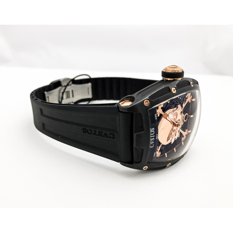 Inkvaders Jetliner II Skull GT hodinky 80001 CVSTOS - 5