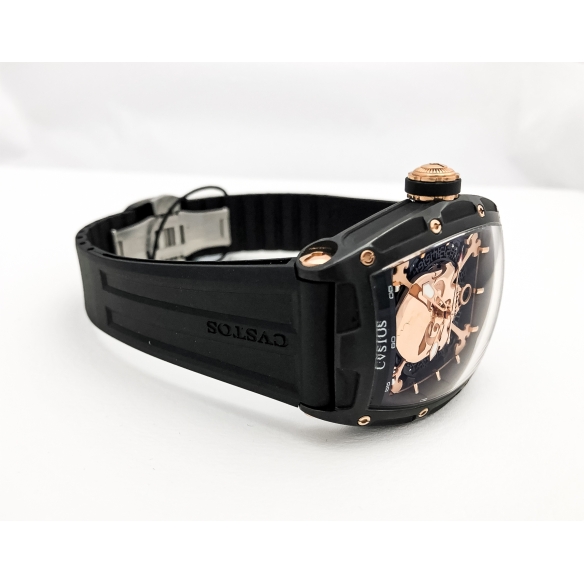 Inkvaders Jetliner II Skull GT hodinky 80001 CVSTOS - 5
