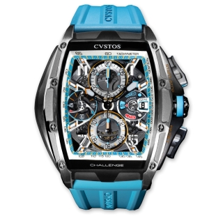 Challenge III Chronograph - S Baby Blue hodinky 80033 CVSTOS - 1