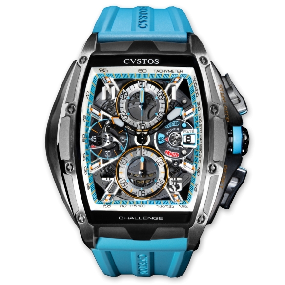 Challenge III Chronograph - S Baby Blue hodinky 80033 CVSTOS - 1