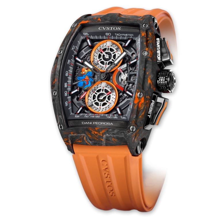 Challenge Chrono Pedrosa Carbon watch 80012 CVSTOS - 1