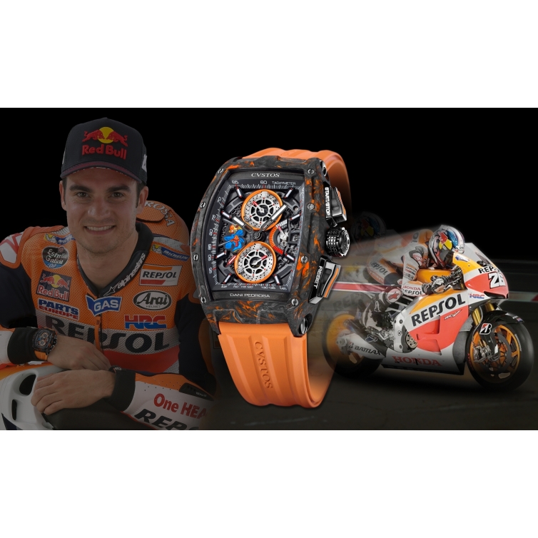 Challenge Chrono Pedrosa Carbon watch 80012 CVSTOS - 10