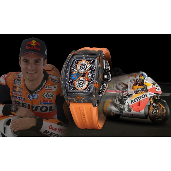 Challenge Chrono Pedrosa Carbon watch 80012 CVSTOS - 10