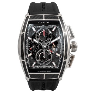 Challenge Chrono II Steel/Carbon watch 80019 CVSTOS - 1