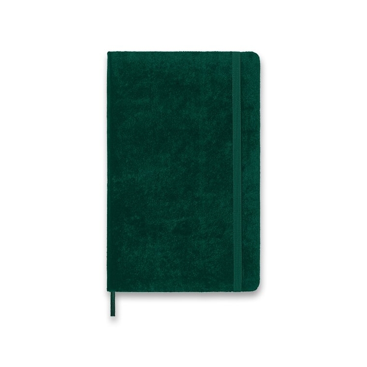 Velvet Zápisník L tvrdý linajkový zelený MOLESKINE - 1
