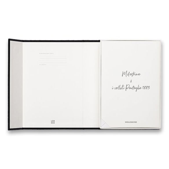 Velvet Zápisník L tvrdý linkovaný zelený MOLESKINE - 5