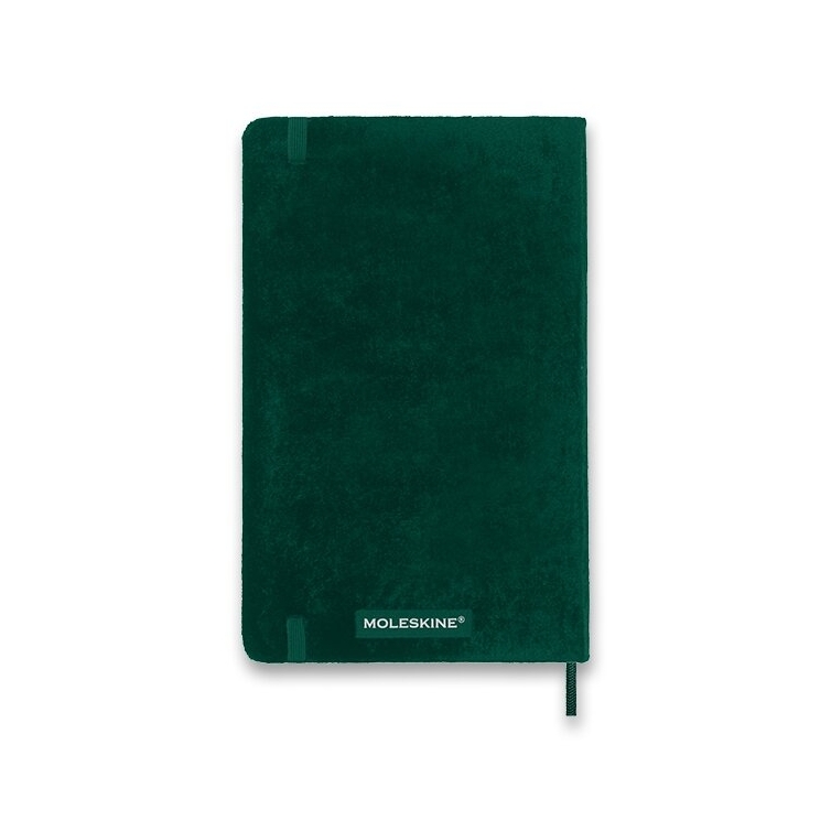 Velvet Notebook L hard cover ruled green MOLESKINE - 2