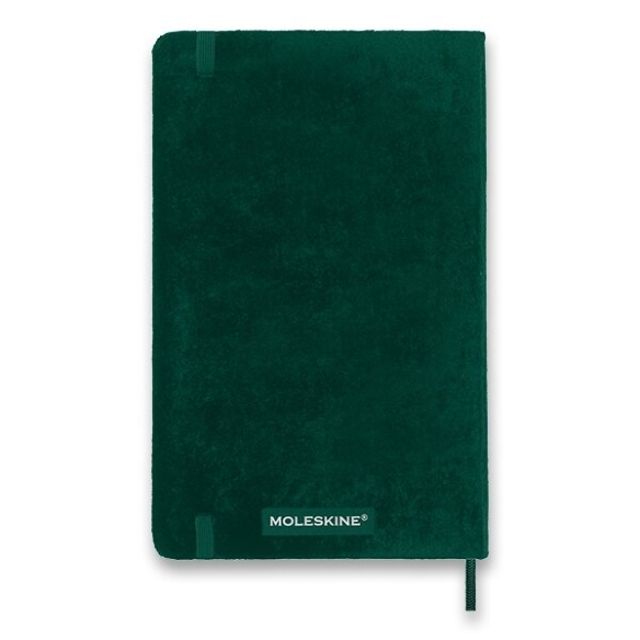 Velvet Zápisník L tvrdý linajkový zelený MOLESKINE - 2