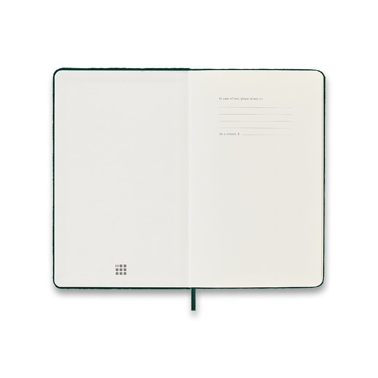 Samtnotizbuch L Hardcover liniert rosa MOLESKINE - 2
