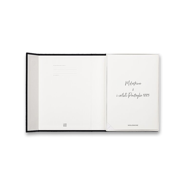 Samtnotizbuch L Hardcover liniert rosa MOLESKINE - 4