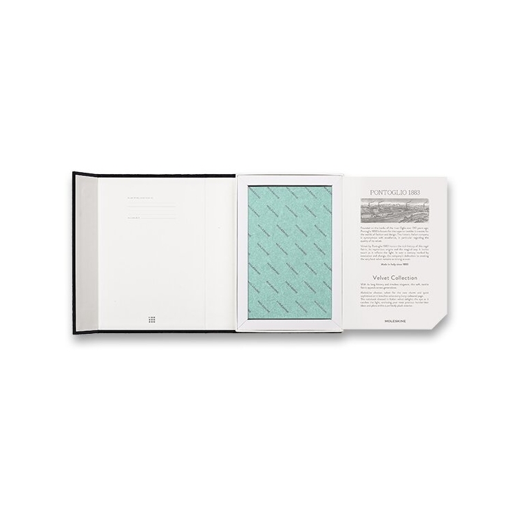 Samtnotizbuch L Hardcover liniert rosa MOLESKINE - 5