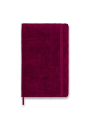 Treat yourself to the luxury of the Velvet Notebook L with hardcovers elegantly wrapped in precious Italian Pontoglio1883 velvet. This premium Moleskine notebook, measuring a perfect 13 x 21 cm and featuring 88 acid-free, lined sheets, comes with a beautiful black velvet cover that prevents accidental opening. The unique combination of style and functionality includes a fabric note holder, a fabric bookmark and a special insert with detailed information about the history of Pontoglio1883 and Moleskine , making it an irresistible addition to your stationery collection.