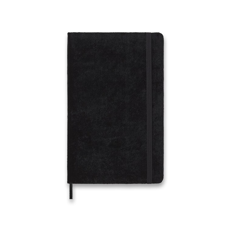 Velvet Zápisník L tvrdý linajkový čierny MOLESKINE - 1