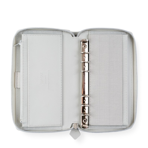 Saffiano diár na zips compact granite FILOFAX - 4