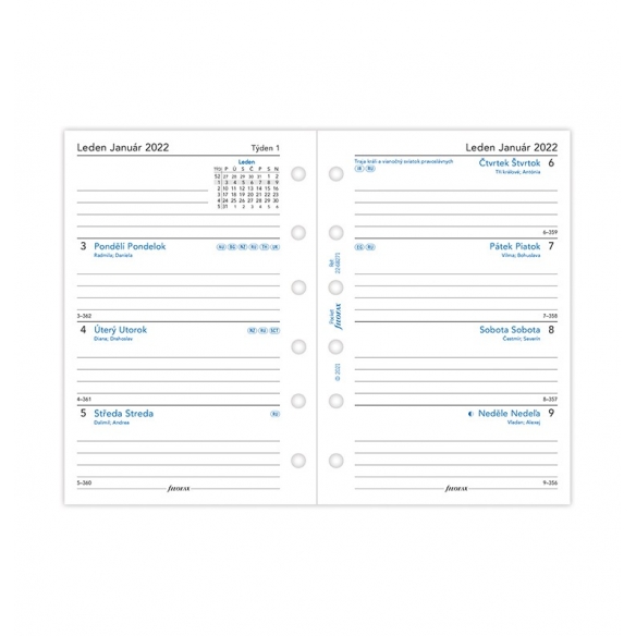 Calendar Refill Pocket 2023 FILOFAX - 4