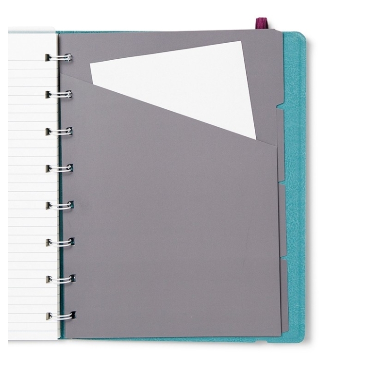 Contemporary notebook A5 teal FILOFAX - 5