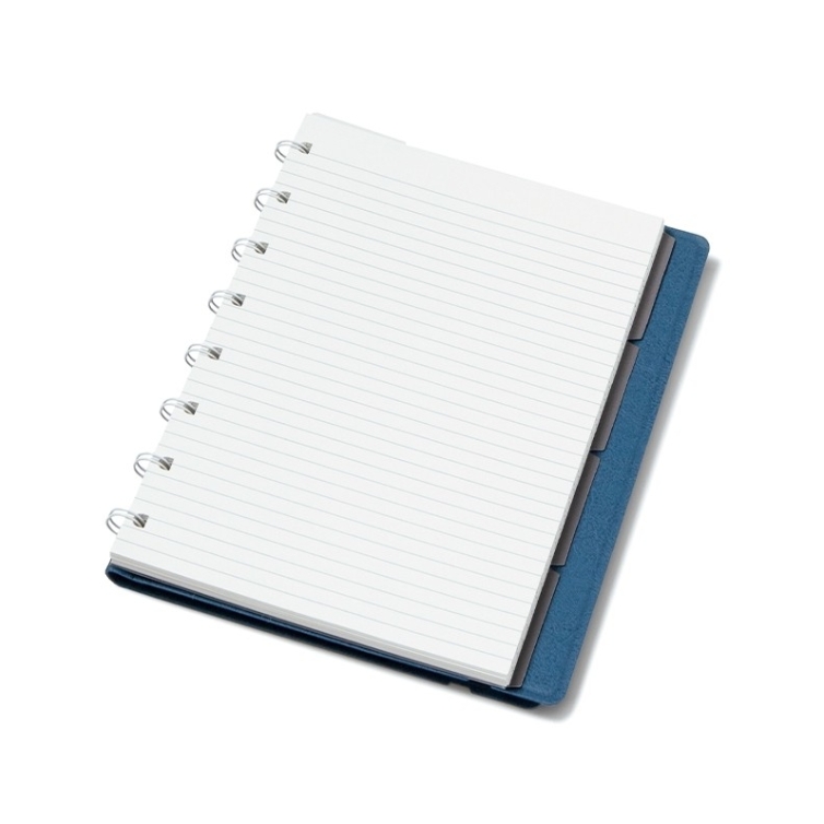 Contemporary Notebook A5 blue steel FILOFAX - 4