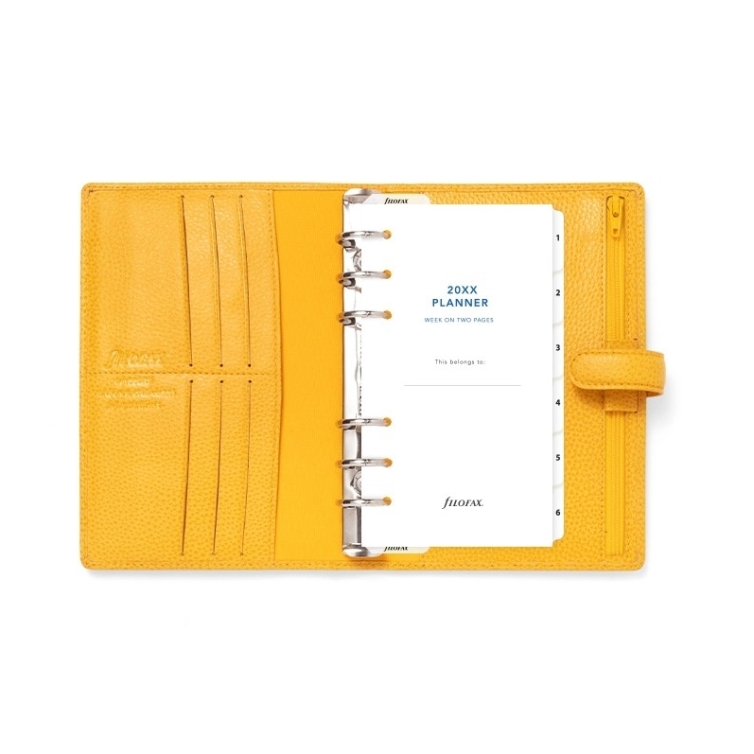 Finsbury diář osobní hořčicový FILOFAX - 3