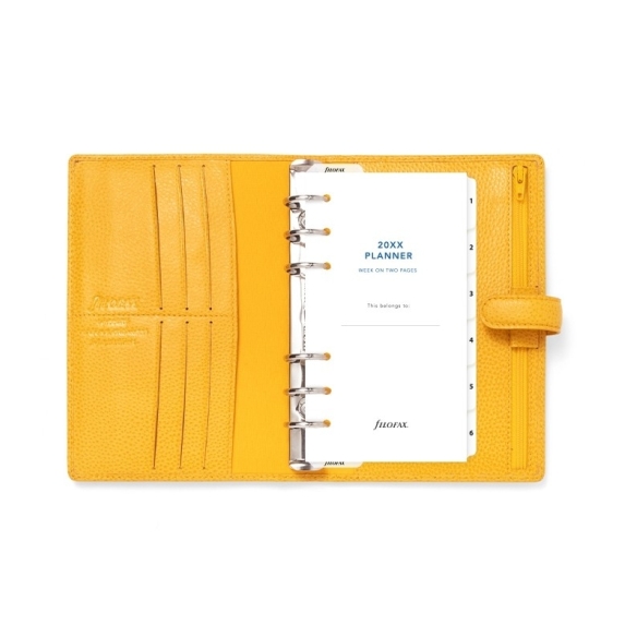 Finsbury diár osobný horčicový FILOFAX - 3