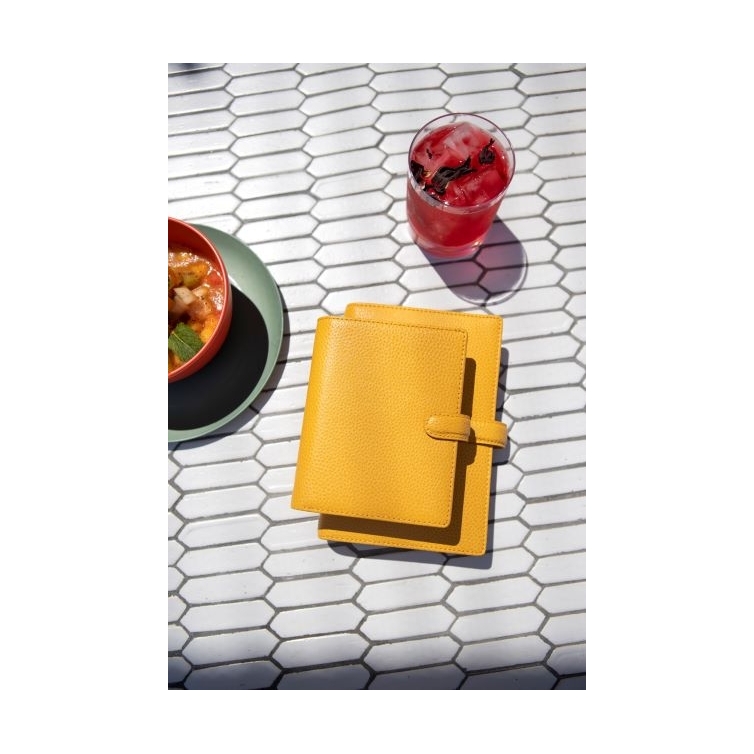 Finsbury diář osobní hořčicový FILOFAX - 12