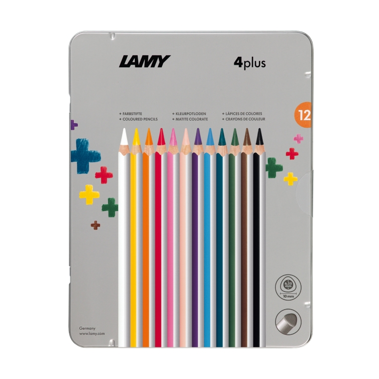 4Plus Colour Pencils 12 Stück