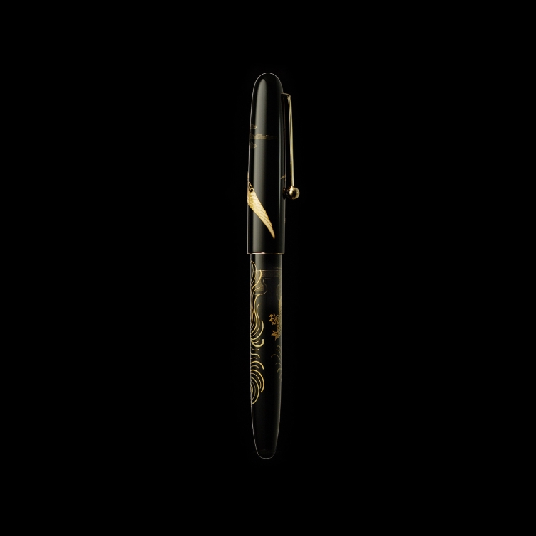 Nippon Art Crane and Turtle Füllfederhalter NAMIKI - 2