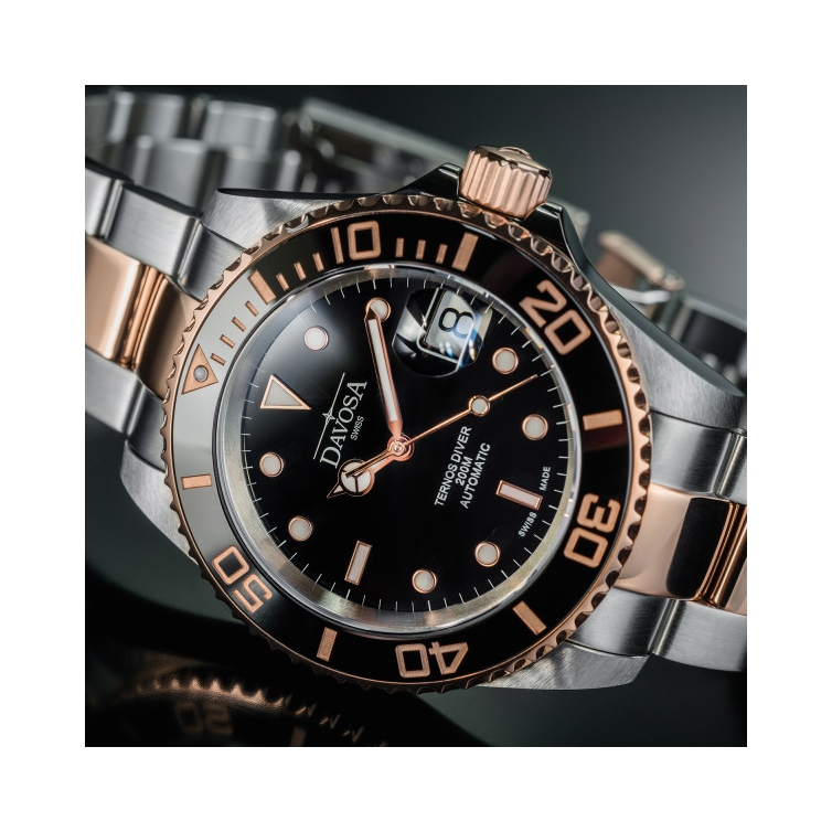 Ternos Ceramic Automatic hodinky 161.555.65 DAVOSA - 3