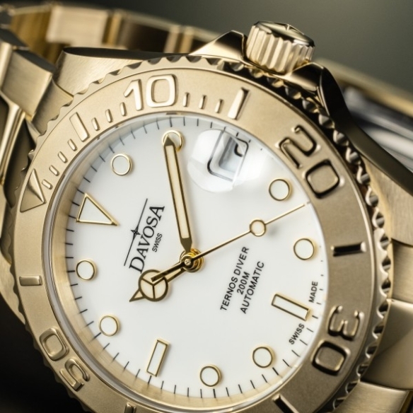 Hodinky Ternos Medium Automatic 166.198.20 DAVOSA - 2