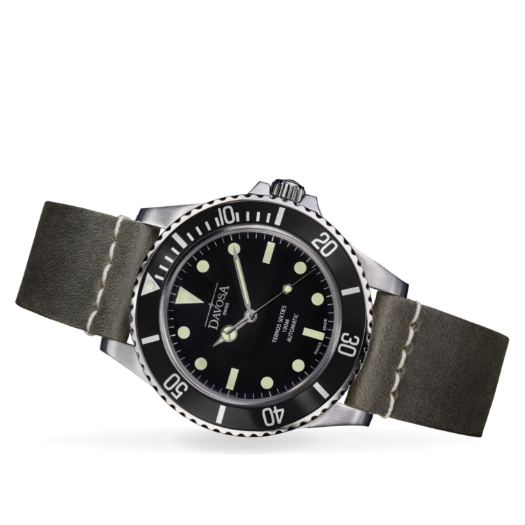 Hodinky Ternos Sixties Automatic 161.525.55 DAVOSA - 2