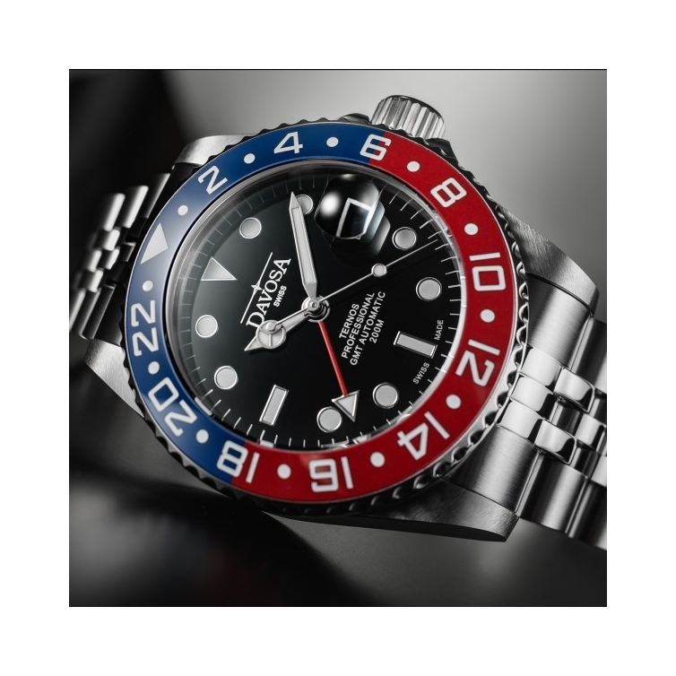 Ternos Professional TT GMT Automatic watch 161.571.06 DAVOSA - 5