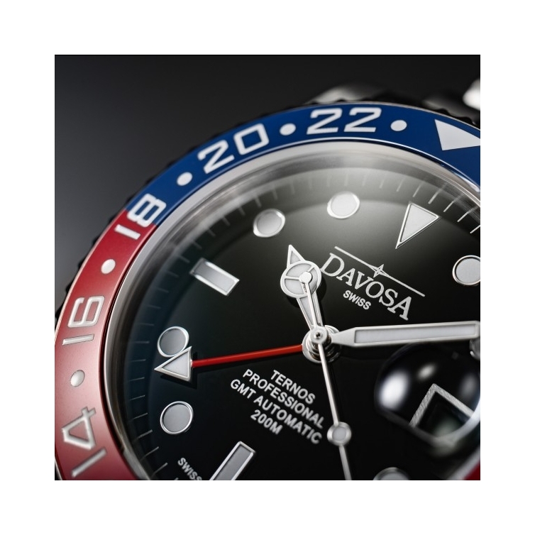 Ternos Professional TT GMT Automatic watch 161.571.06 DAVOSA - 6