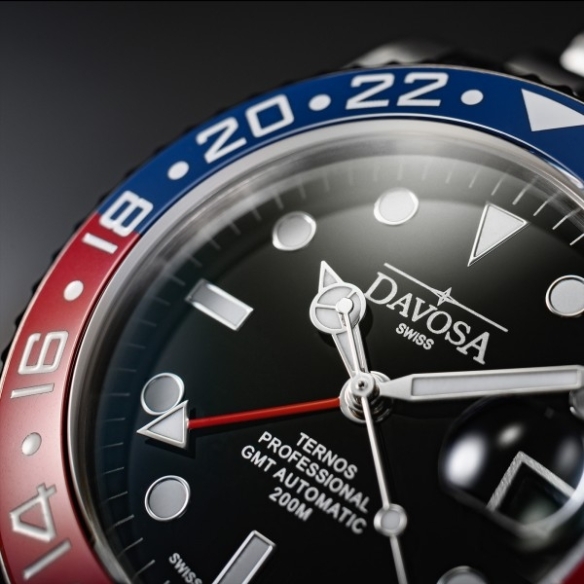 Ternos Professional TT GMT Automatic watch 161.571.06 DAVOSA - 6
