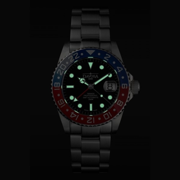 Hodinky Ternos Professional TT GMT Automatic 161.571.60 DAVOSA - 3