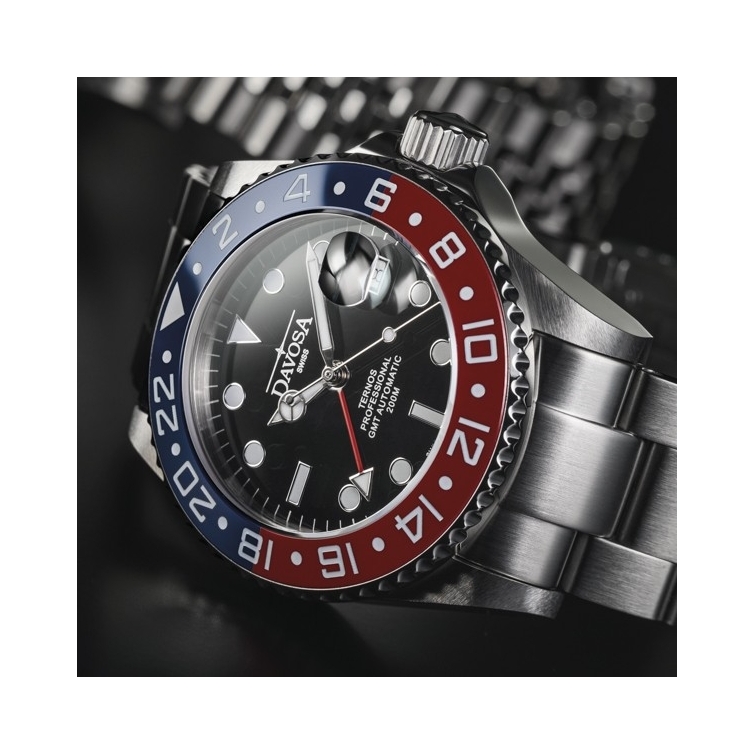 Ternos Professional TT GMT Automatic hodinky 161.571.60 DAVOSA - 7
