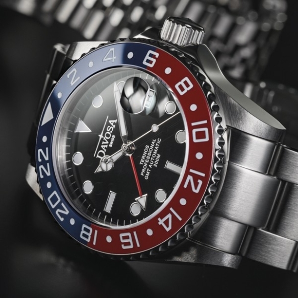 Ternos Professional TT GMT Automatic watch 161.571.60 DAVOSA - 7