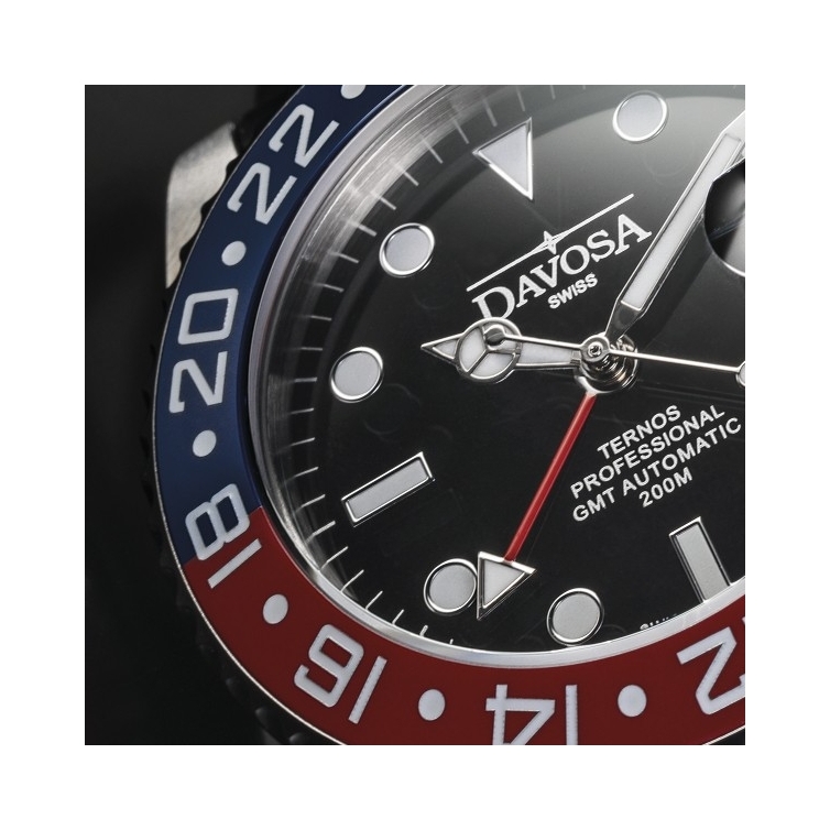 Ternos Professional TT GMT Automatic watch 161.571.60 DAVOSA - 8